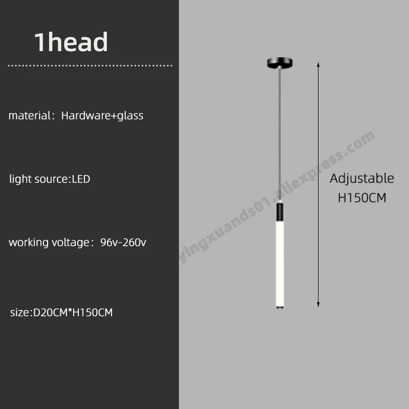 lustre moderne suspendu pour éclairage intérieur design loft