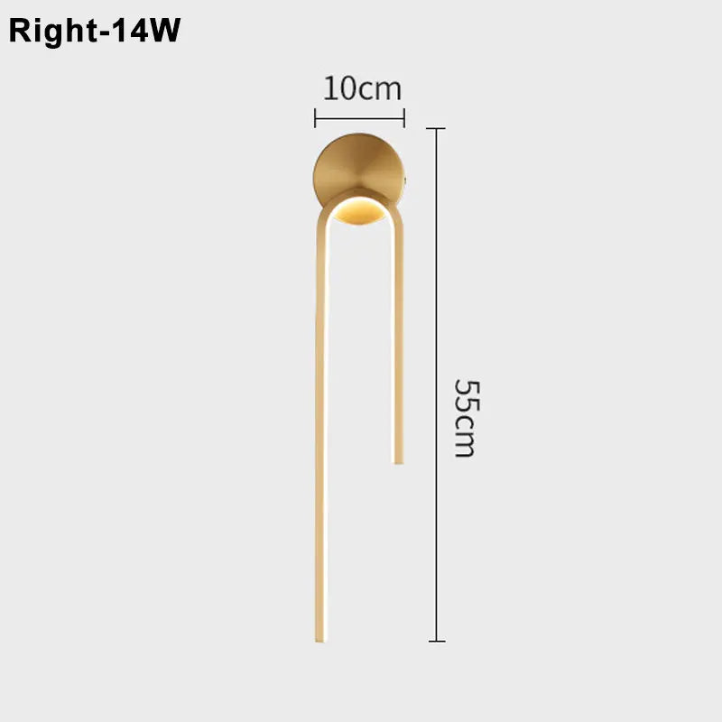 applique led moderne intérieur décor lumière
