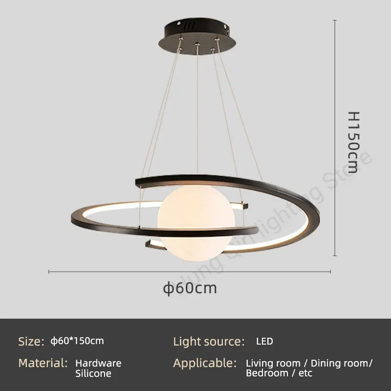 lustre nordique moderne pour un éclairage design élégant