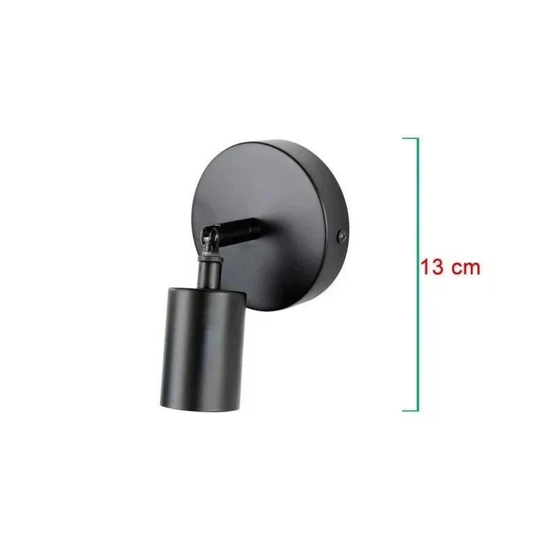 applique murale industrielle rétro multi-têtes minimaliste led