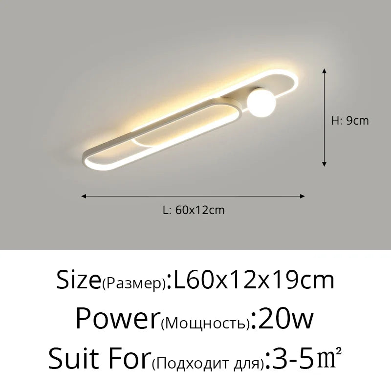 Plafonnier led moderne pour foyer hôtel hall et maison