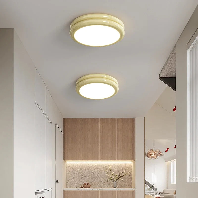 Plafond moderne à LEDs lumière plafond lustre lampe couloir allée couloir pour salon chambre salle à manger cuisine