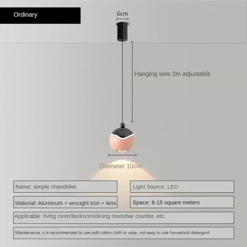 lustre à led pour décorer divers espaces intérieurs et extérieurs