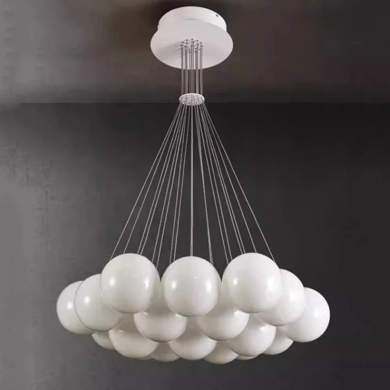 Lustre led boules suspendues au design moderne