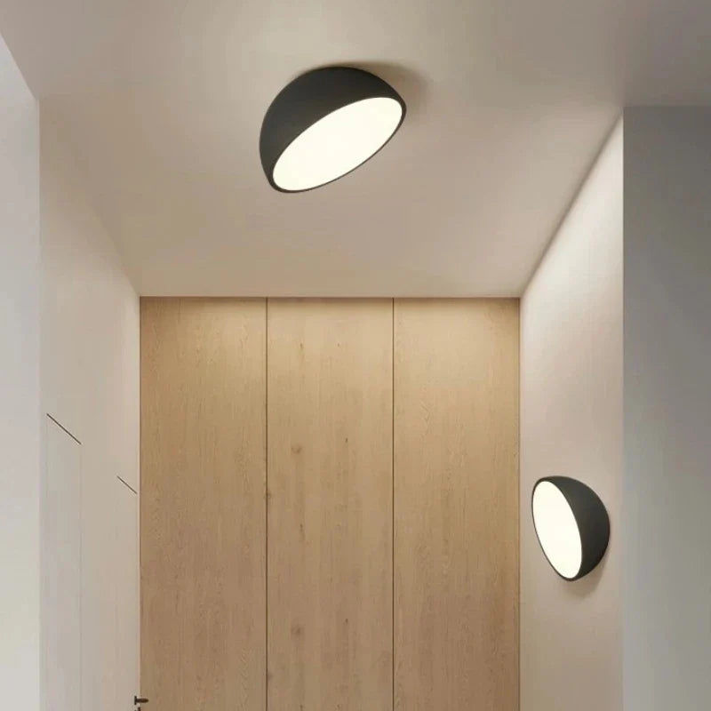 plafonnier Nordique moderne couloir escalier entrée Loft toit en pente lumières chambre étude éclairage mur télécommande LED