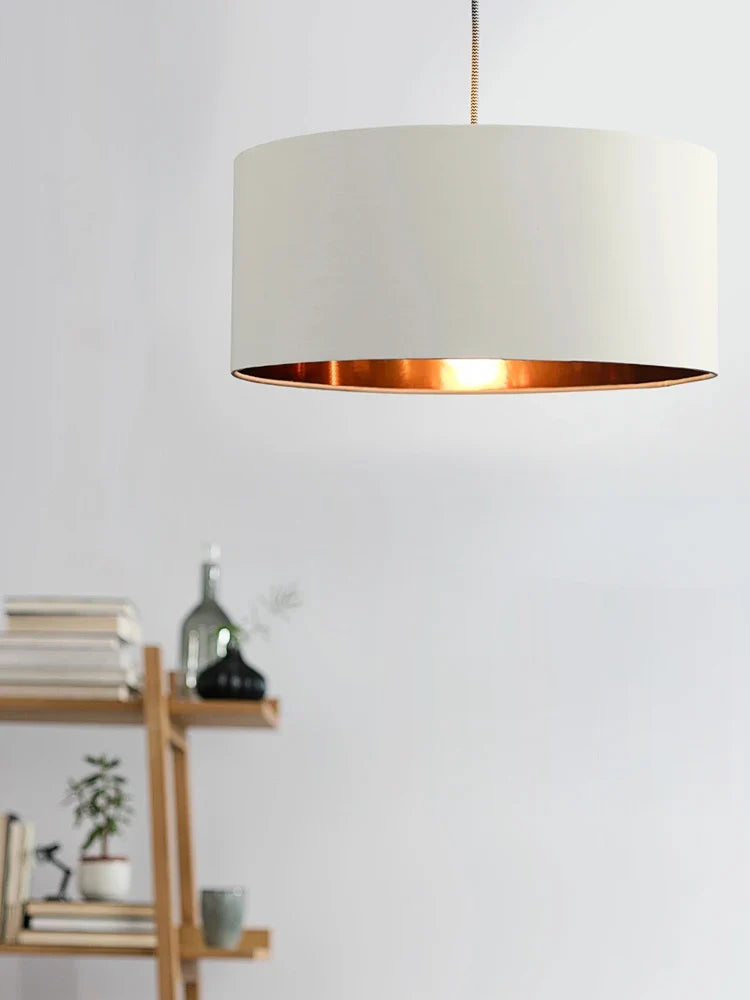 lustre en lin pour décoration intérieure moderne et élégante