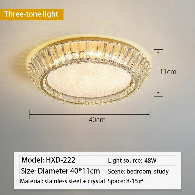 plafonnier en cristal de luxe pour décoration intérieure élégante