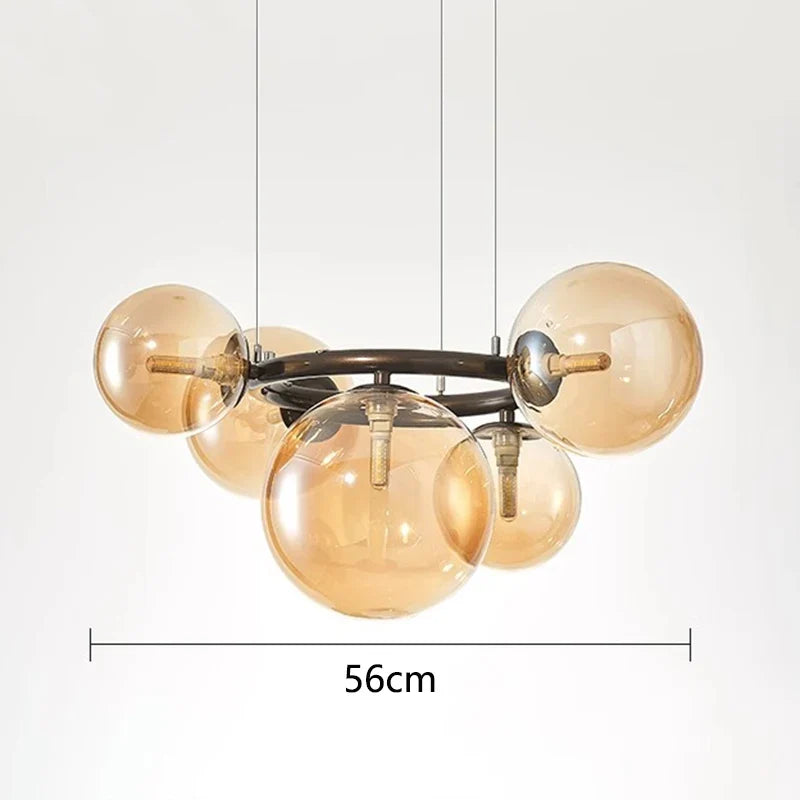 Lustres de décoration nordique pour salle à manger lustre lampes suspendues lampes suspendues pour plafonnier éclairage intérieur