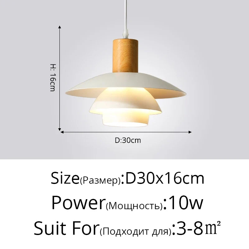 lustre nordique wabi-sabi design classique danois ph3/4 pour restaurant et bar