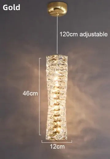 applique murale en cristal moderne lampe à led pour intérieur