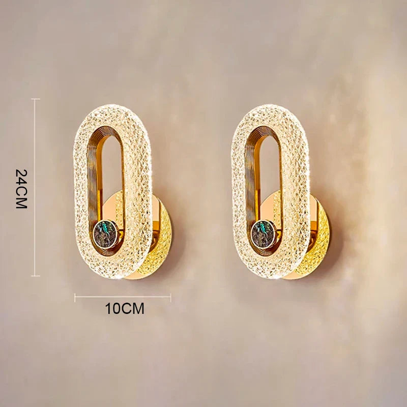 applique murale LED moderne design nordique pour décoration intérieure