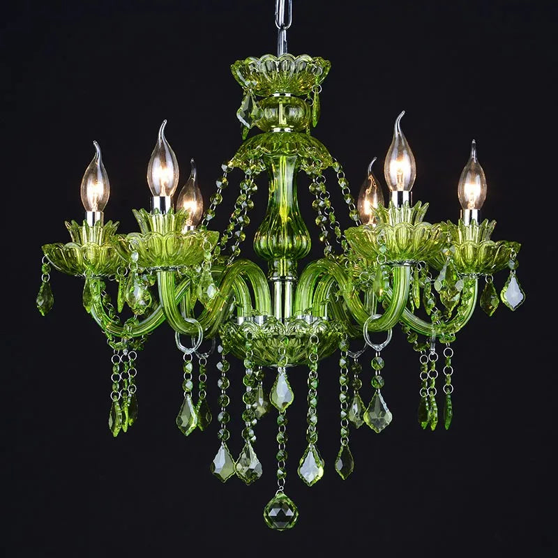 lustre moderne en cristal pour une ambiance luxueuse