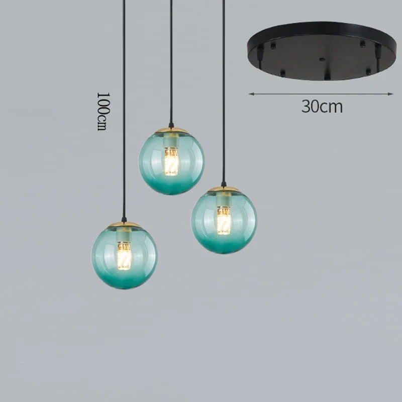 Nordique décor à la maison salle à manger suspension lumières éclairage intérieur plafonnier suspension lustre lampes pour salon