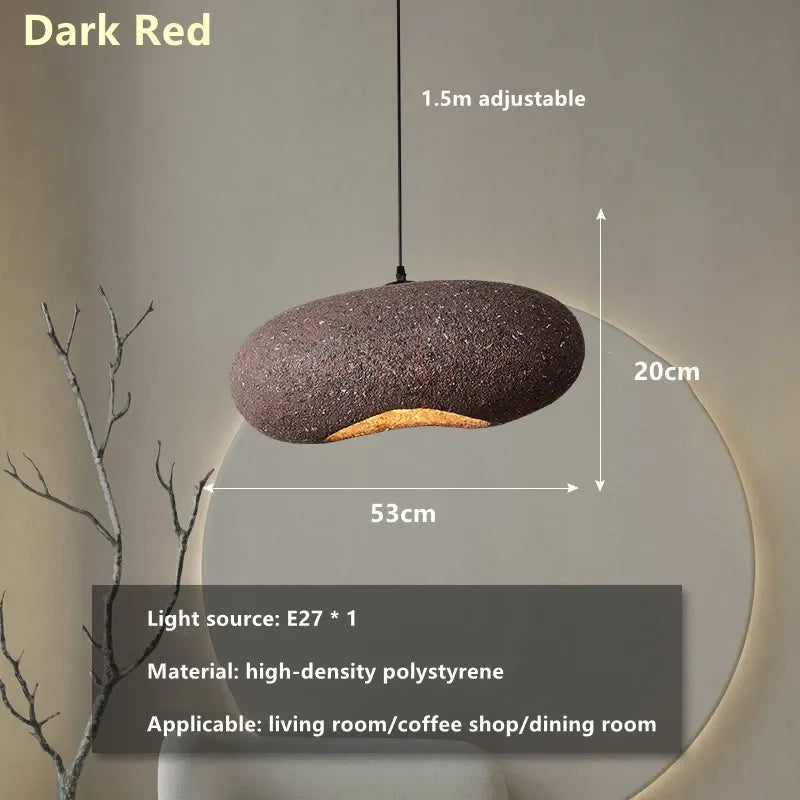 Nordic Minimalism Wabi-Sabi LED Chandelier Living Room Bedroom Modern Bar Decoration Lamp Dining Island Cafe Loft Pendant Lights