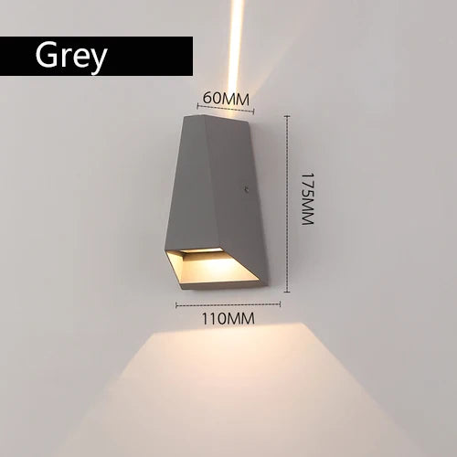 applique murale led extérieure design étanche éclairage moderne
