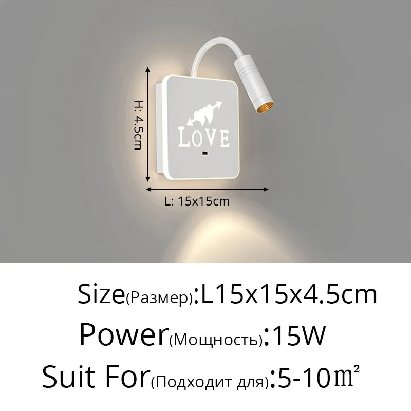Applique murale d'intérieur Led créatives