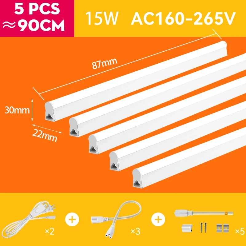 tube led super brillant pour éclairage intérieur cuisine