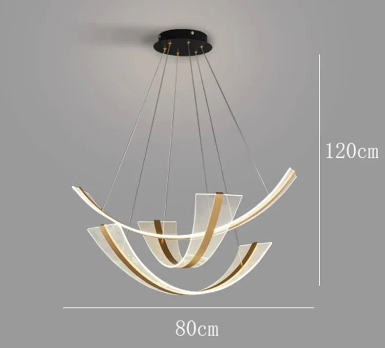 Lustre design Moderne salle à manger éclairage intérieur led décoratif