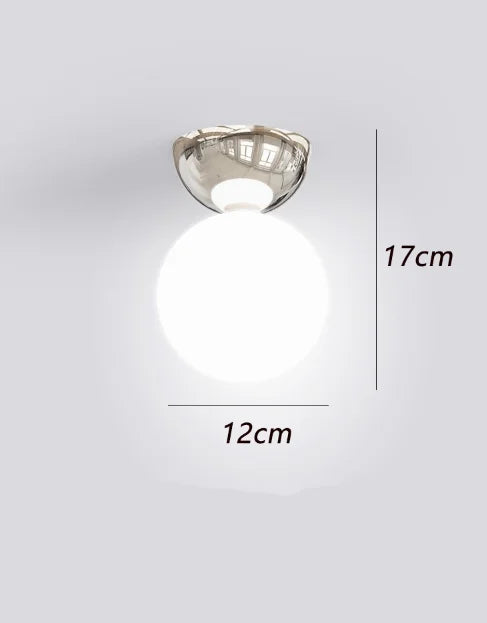 plafonnier dôme style bauhaus pour décoration intérieure élégante et simple