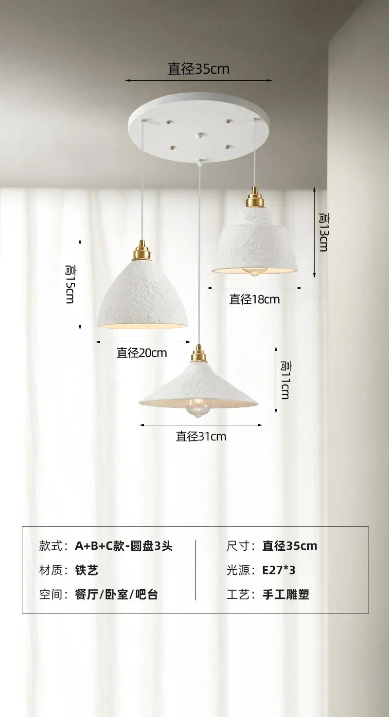 suspension artisanale wabi-sabi pour ambiance japonaise moderne