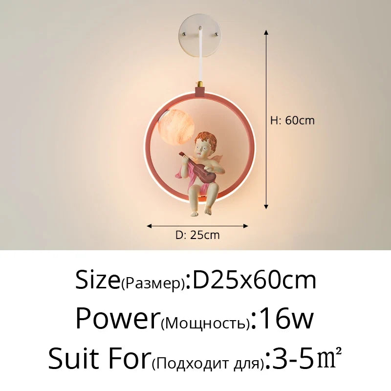 lustre créatif dessin animé mignon pour enfants filles et garçons
