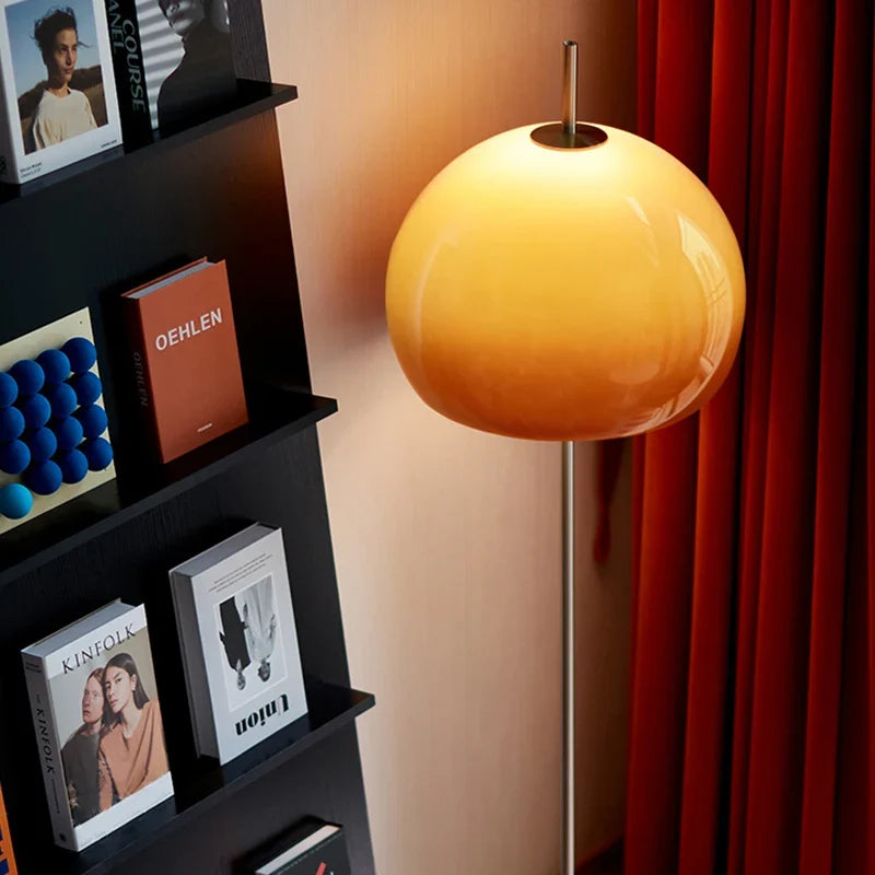 lampe de table rétro moderne style bauhaus champignon d'ambiance