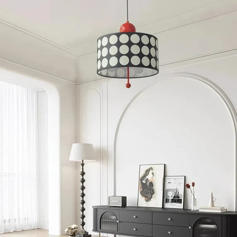 suspension luminaire en métal cylindrique style art déco