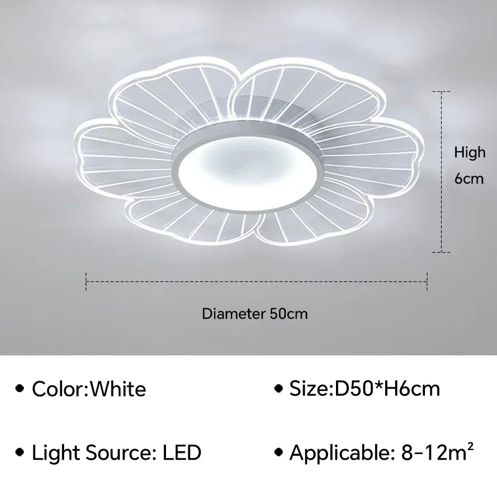 lustre moderne à leds pour décoration intérieure maison