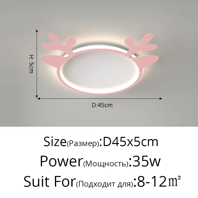 plafonnier led moderne pour éclairage intérieur décoratif