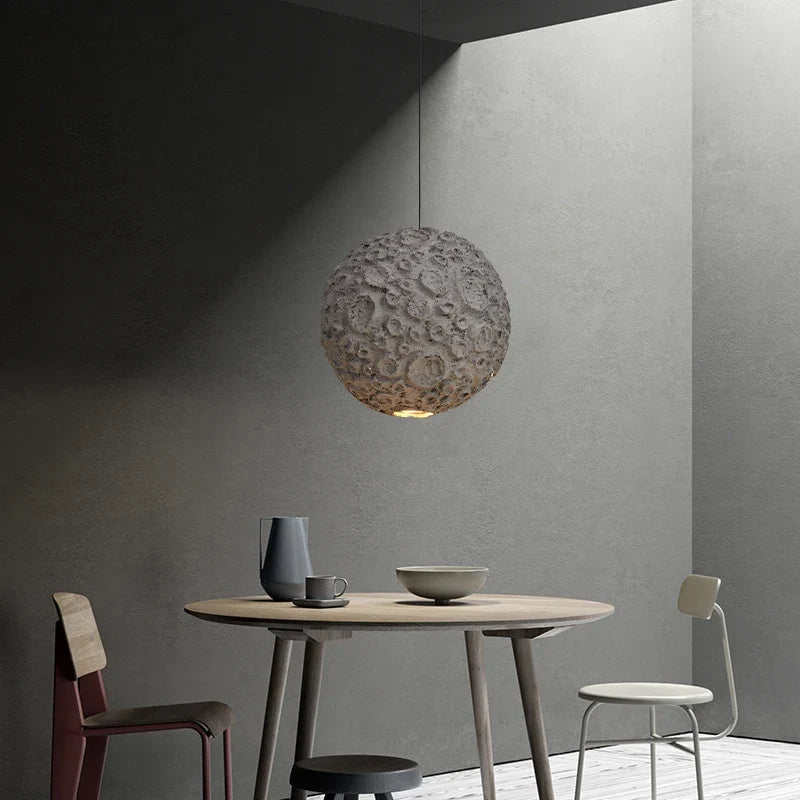 lustre led nordique wabi sabi créatif pour restaurant et café