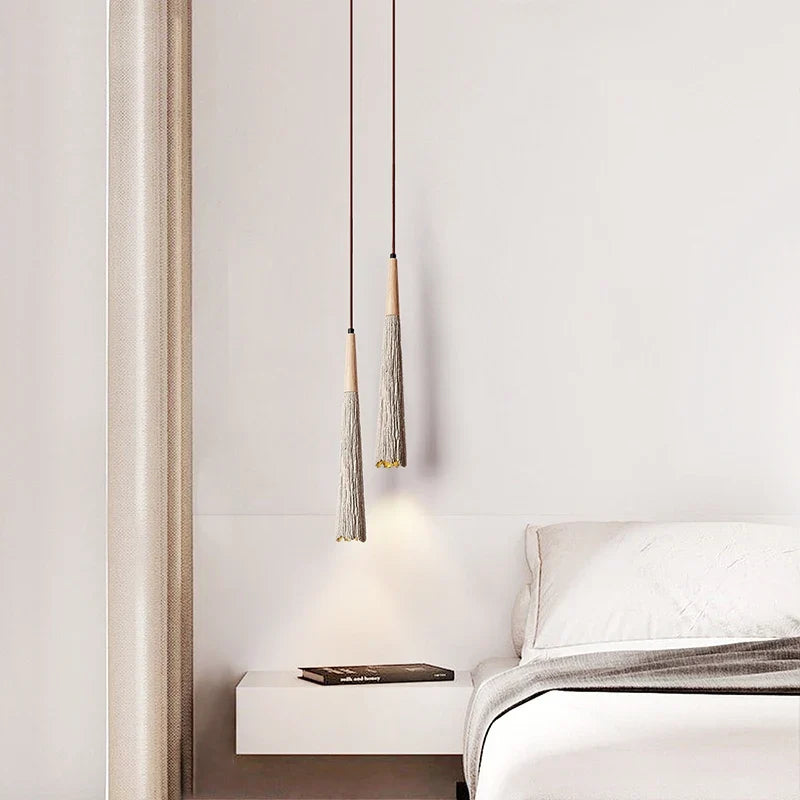 suspension wabi-sabi en ciment pour décoration intérieure moderne