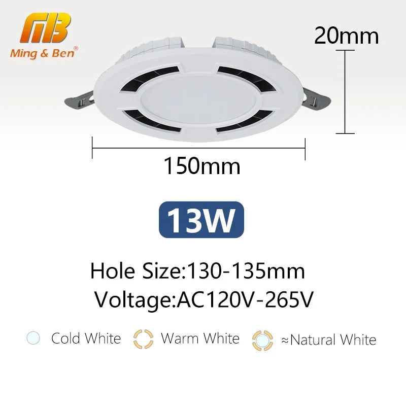 spot led encastrable dimmable pour éclairage intérieur polyvalent