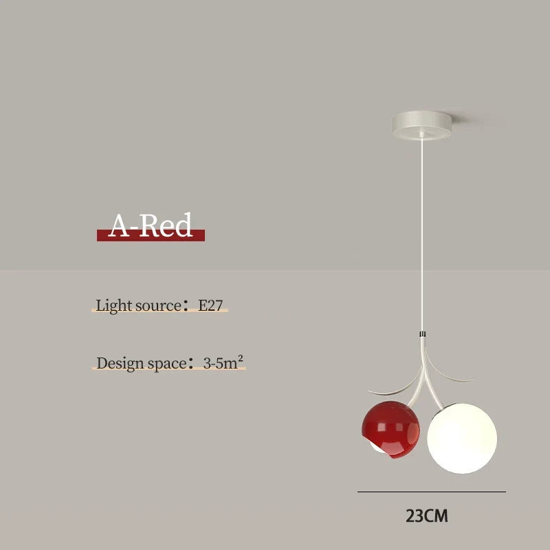 lustre moderne pour chambre d'enfant décoration nordique lumineuse