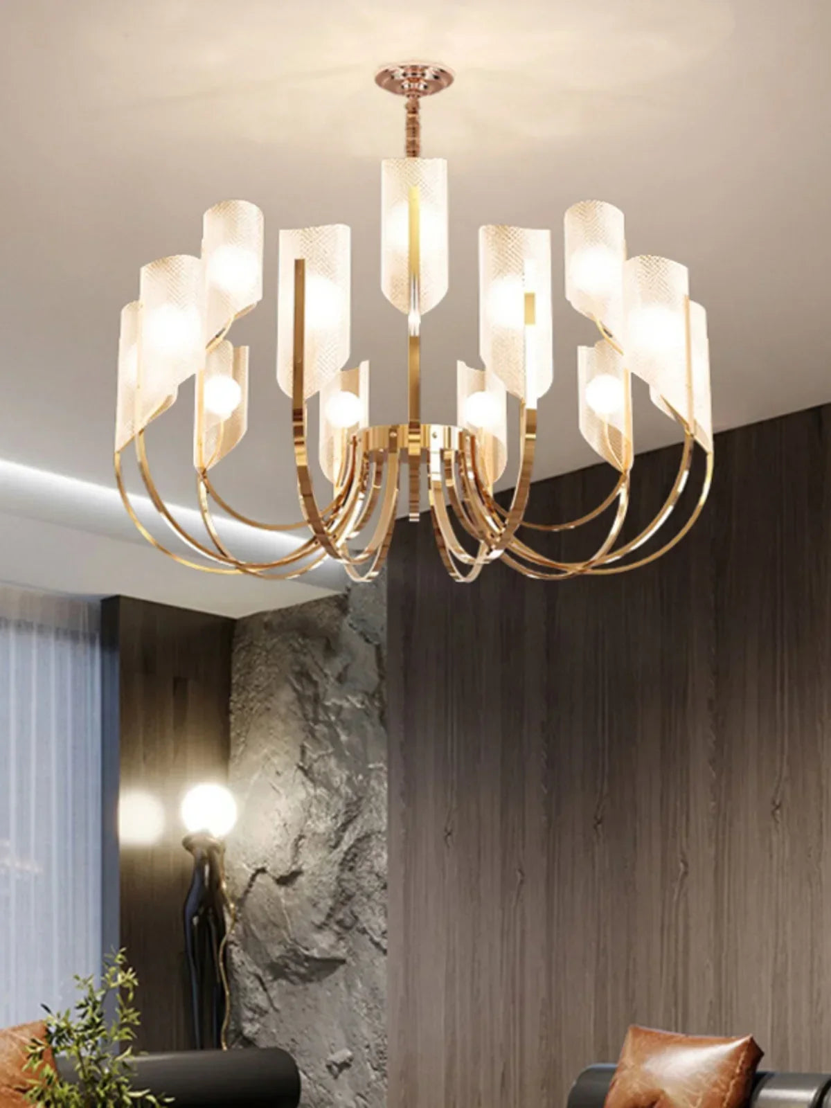 lustre rétro français moderne minimaliste pour salle d'art créative