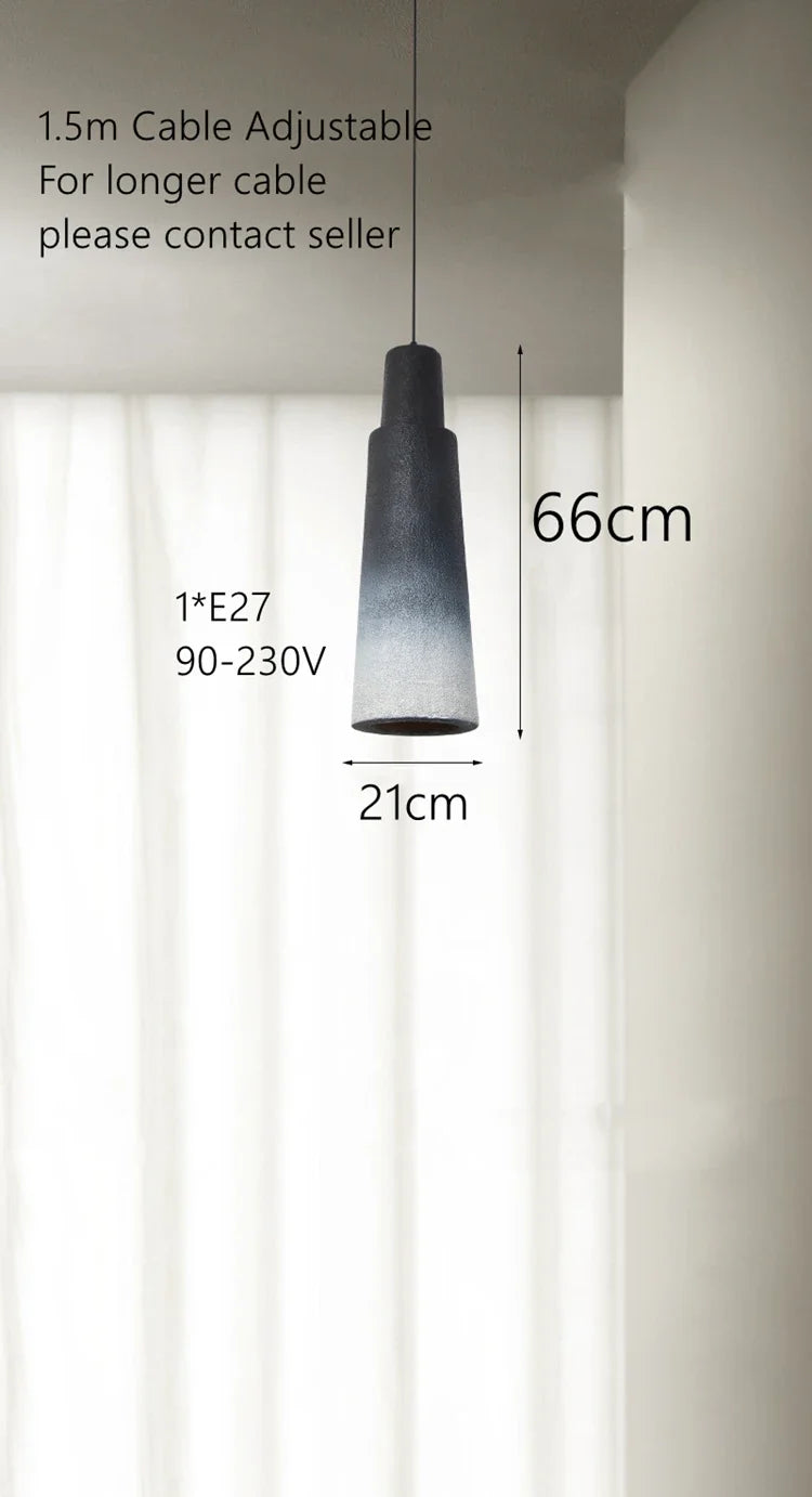 lustre led wabi sabi nordique pour restaurant et bar
