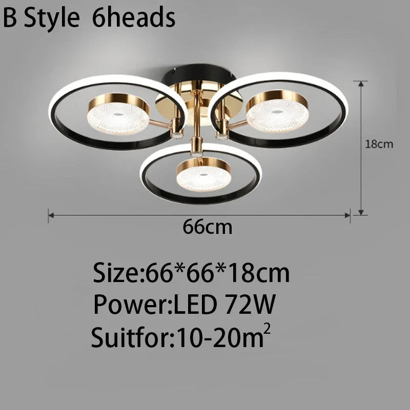 plafonnier design moderne lumineux et décoratif pour intérieur élégant