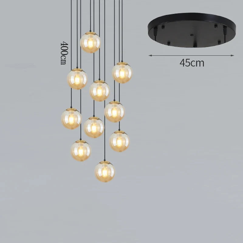 Nordique décor à la maison salle à manger suspension lumières éclairage intérieur plafonnier suspension lustre lampes pour salon