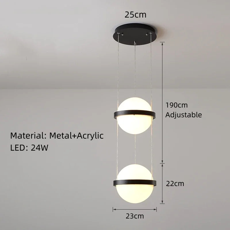 lustre moderne diy led avec pot de fleurs pour jardin céleste
