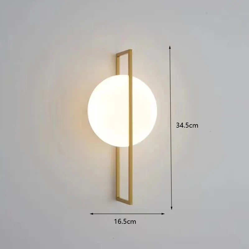 applique murale led moderne design pour lecture et protection des yeux