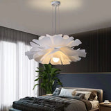 Nordique chambre fleur lustre créatif mode fille chambre lampe moderne simple salle à manger salon décoration lustre