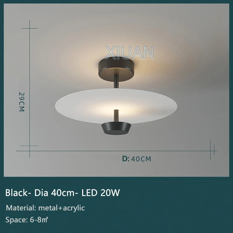 lustre rond avec télécommande gradation pour déco art salon