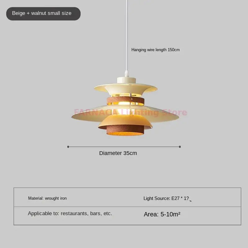 lustre design nordique créatif style japonais pour bar et salon