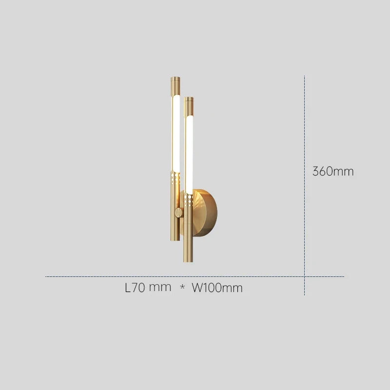 applique murale led moderne minimaliste pour intérieur élégant