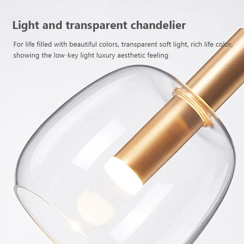 lustre suspension led luxe déco nordique luminaires modernes