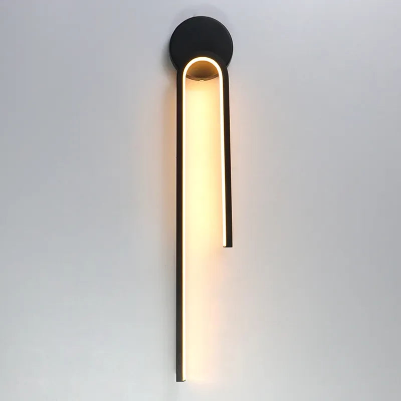 applique murale led aluminium silicone