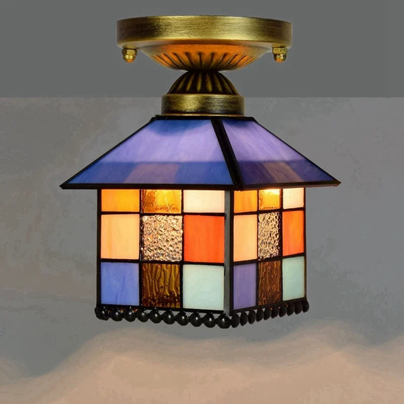 plafonnier moderne en éclairage led nordique pour balcon et allée