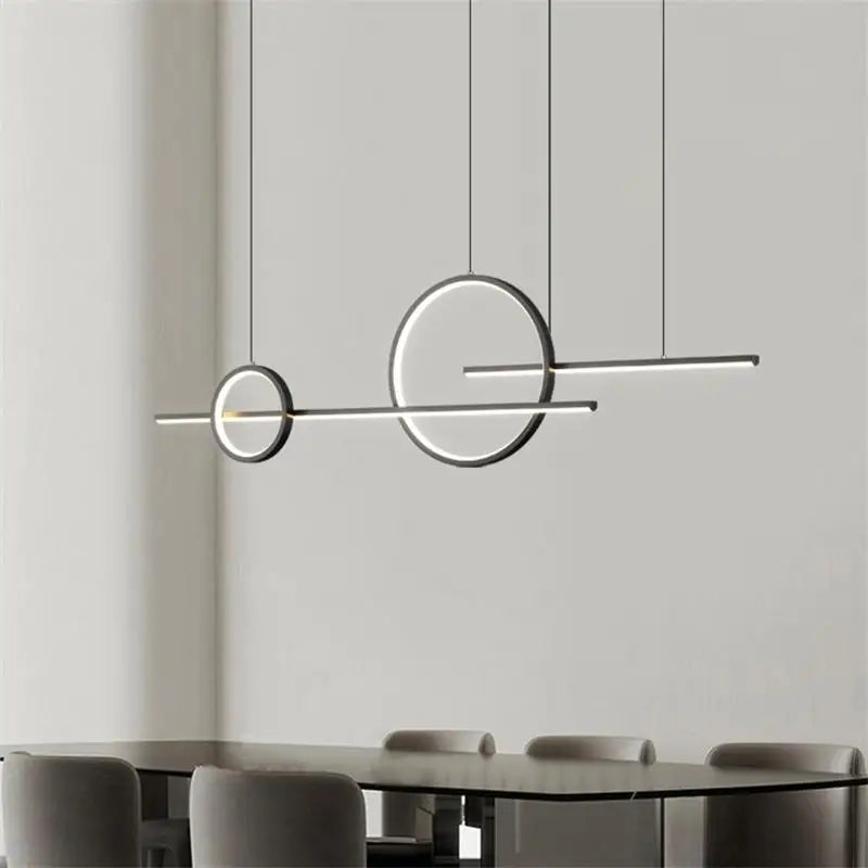 "qiyimei lampe suspension led pour bar et décoration intérieure"