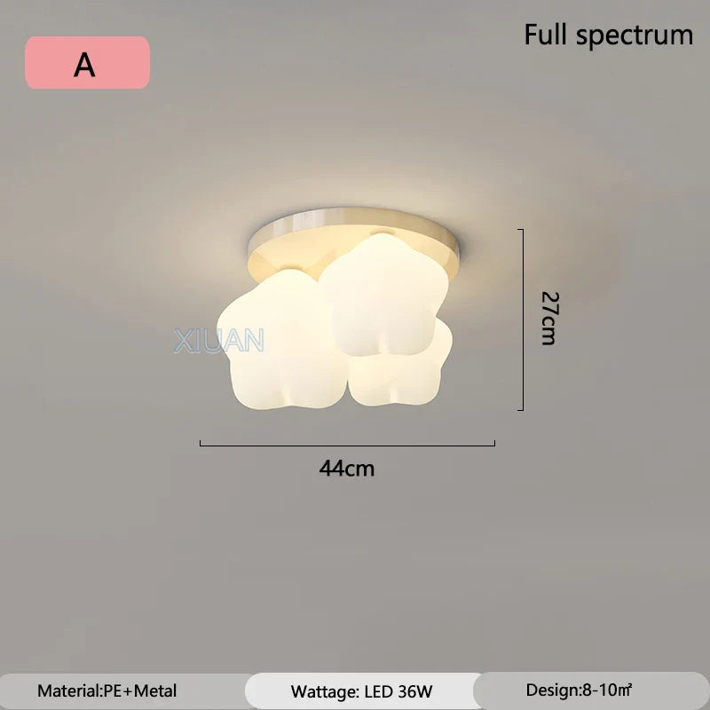 lustre romantique étoile colorée pour éclairage enfant