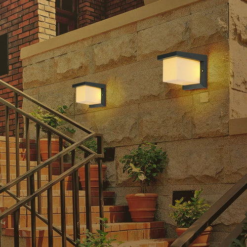 15W outdoor wall lamp led special design good looking wall light with warm white or white doorway aluminum wall sconce garden