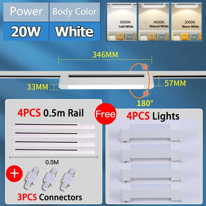 ensemble de plafonniers led pour magasin de vêtements